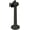 Black, variant on Deltana DSF830U10B Floor Mount; 8" Bumper with Hook & Eye; Heavy Duty; Oil Rubbed Bronze Finish