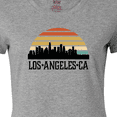 thumbnail image 4 of Inktastic Los Angeles California Skyline Retro Women's T-Shirt, 4 of 5