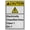 Warning Sign 1, variant on Industrial ANSI Vertical Electrical Warning Sign - 8"x12" Weatherproof, UV Resistant for Indoor/Outdoor Workplace (Electrically Classified Area Class 1 Div 1)