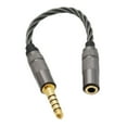 thumbnail image 1 of QualitChoice Adapter Cord Cable Portable Cable Silver Plated Copper Core for Music Lovers Gray, 1 of 6