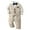 Khaki, variant on LAPAKIDS Baby Toddler Boy Formal Outfits Gentleman Suit Set Shirts & Vest & Pants & Bow Tie 4PCS 18-24 Months