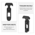 thumbnail image 3 of 2 Pcs T-Handle Hasp Rubber Flexible Draw Latch Elastic Shocks Absorption Buckle, 3 of 8