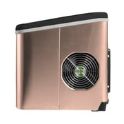 Frigidaire 26 lb. Bullet Ice Maker, Countertop Ice Machine with LED Control Panel, Copper Stainless Steel