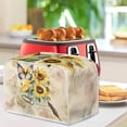 thumbnail image 4 of UNICEU Sunflower Butterfly Print Toaster Covers Dust Cover Kitchen Accessories Compatible with Most 2-Slice Toaster Appliance Organizer, 4 of 7