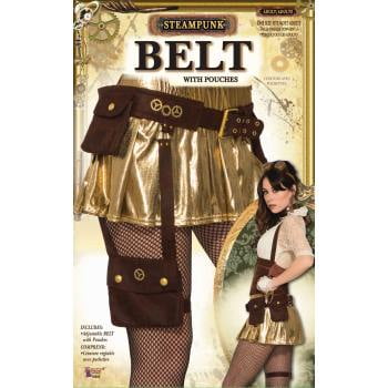 STEAMPUNK BELT WITH POUCHES