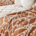thumbnail image 4 of TOPCHANCES Chenille Couch Cover Sofa Slipcovers Towel Cover Couch Furniture Pet Protector Throws Blanket  (180*300cm, Orange), 4 of 7