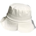thumbnail image 4 of CoCopeaunts Large Bucket Hat Women Elegant Big Wavy Brim Sunscreen Sunshade Fisherman Hat Female Sweet Daily Casual Wild Wear, 4 of 8