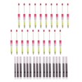thumbnail image 3 of 20 Pieces Beadable Pen Ballpoint Bead Pens Ballpoint Pen 50 Refills for Drawing Rose Red Yellow, 3 of 7