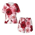 thumbnail image 4 of Xecao Rose print Swimsuit for women, Summer-ready, sporty style.Quick-dry fabric. Many sizes & colors., 4 of 9
