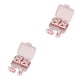 thumbnail image 4 of Inteprter 12x Clips de edredón de moda para un toque elegante para el clip de artesanía Clip de plástico Sujetador de abrazadera Precisa rosa rosa 2Conjunto, 4 of 6