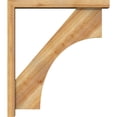 thumbnail image 3 of Ekena Millwork 4"W x 28"D x 32"H Westlake Block Rough Sawn Bracket w/ Offset Brace, Western Red Cedar, 3 of 25