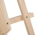 thumbnail image 1 of 3Pcs Mini Easel Pine Wood Screw Type Desktop Trapezoidal Painting Display Rack 30cm, 1 of 3
