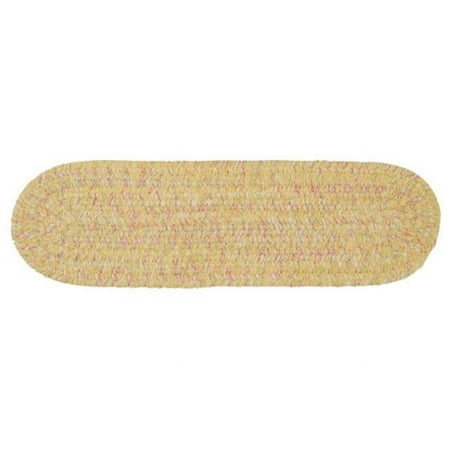 Colonial Mills West Bay- Banana Tweed Stair Tread (set 13)