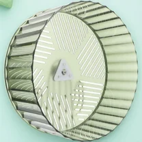 BESTONZON Stable Household Hamster Wheel in Green Suitable for Small Pets Exercise