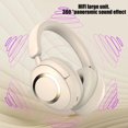 thumbnail image 6 of Wireless Headphones Bluetooth Intelligent Noise Reduction Over Ear Wireless Bluetooth Headphones With HD Call Quality HiFi Sound 30 Hours Battery Life And AUX Cable - Perfect For Games on Clearance, 6 of 7