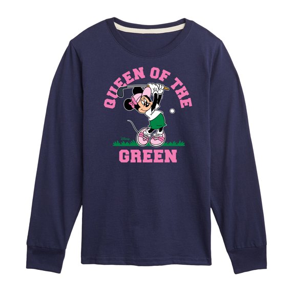 Disney - Queen Of The Green Golf - Toddler And Youth Long Sleeve Graphic T-Shirt