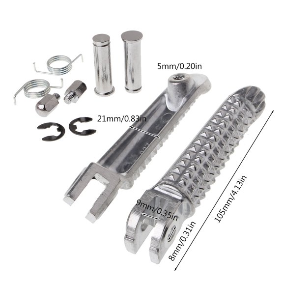 URTERYSER Foot Rest Motorcycle Footrests Foot Rest Scooter Foot Pegs Fit for - YZF R6S Motocross Motor Pedal
