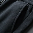 thumbnail image 5 of DPTALR George Men's Fashion,Fleece,Jogger,Sports Pants,Gray Big and Tall Men M, 5 of 6