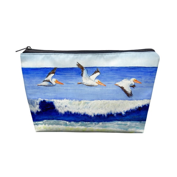 Betsy Drake Interiors Skimming the Surf Pouch 8.5x6