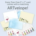 thumbnail image 2 of Tree-Free Greetings Birthday Greeting Card 8 Pack, 100% Recycled Paper, 5x7, Friends with Wine (GA54311), 2 of 7