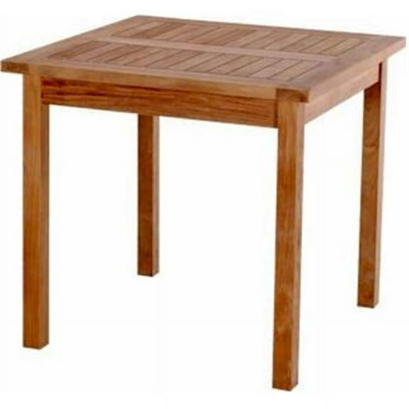 Bahama 35 Inch Square Table Small Slats