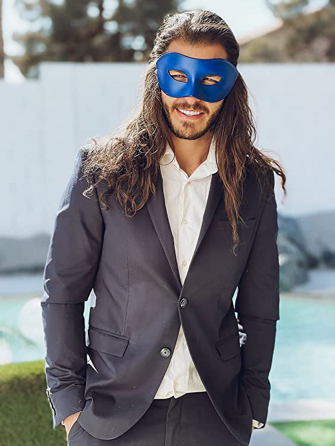 Luxury Mask – Men’s Venetian Masquerade Mask – Variety of Colors – Costume Party Accessory – Premium Halloween Mask