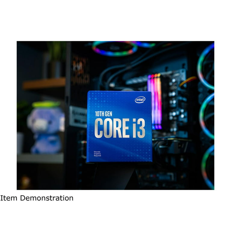 Intel Core i3-10100F - Core i3 10th Gen Comet Lake Quad-Core 3.6