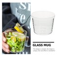 thumbnail image 3 of EIGTHTAIL 4pcs Small Glass Bowls with Lids Clear Pudding Cups Dish Containers for Salad Fruits Sauces Cereal Dessert Snacks Refrigerator Freezer Storage 200ml, 3 of 6