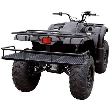 Costway ATV UTV Steel Cargo Hunting Rear Drop Basket Rack: Durable ...