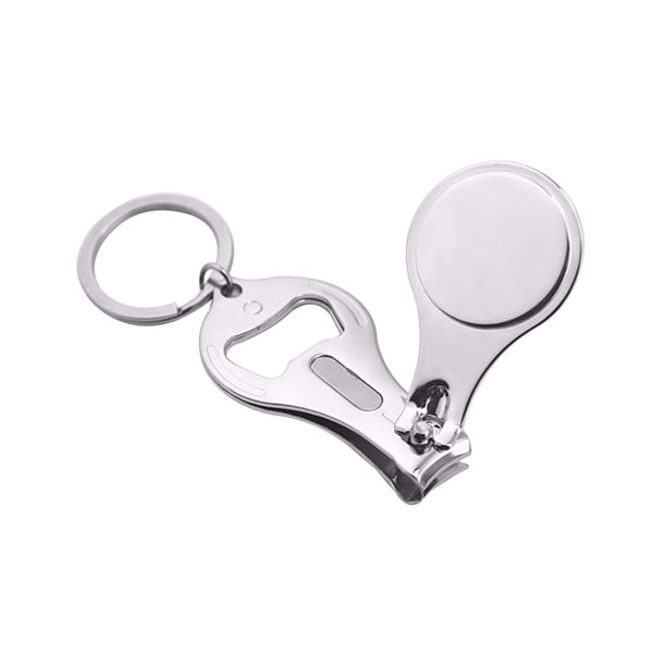 FELTECHELECTR Cortaúñas, abrebotellas, cortaúñas para manos y pies, cortaúñas de acero al carbono, tijeras multifuncionales para uñas, herramientas de manicura.