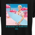 thumbnail image 3 of Barbie The Movie - Ken My Job Is Beach - Women's Short Sleeve Graphic T-Shirt, 3 of 5