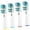 Dual Toothbrush, variant on Replacement Toothbrush Heads Compatible with Oral B Braun, Electric Toothbrush Brush Heads, 16 Pack