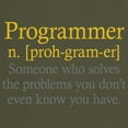 thumbnail image 3 of CafePress - Programmer Definition T Shirt - Men's Classic Graphic Cotton T-Shirt, 3 of 4