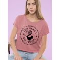 thumbnail image 2 of Raise Feminists Not Fascists Crop Tee Women's, 2 of 4