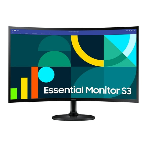 SAMSUNG 27IN S36D FHD CURVED MONITOR