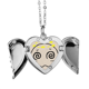 thumbnail image 1 of mareos estrellas amarillas negro Alas de ángel collar colgante regalo de moda Unbranded M, 1 of 3