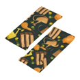 thumbnail image 3 of Lsque Autumn Harvest Pumpkin Basket Pattern Sweatbands Sports Headband for Men & Women - Moisture Wicking Athletic Cotton Terry Cloth Sweatband for Tennis, Basketball, Running, 3 of 9