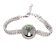 thumbnail image 1 of El temor a los fantasmas de Halloween Corpse Pulsera de tobillera de cadena de tenis, joyería de diamantes, 1 of 3