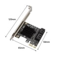 thumbnail image 4 of Adaptador SATA PCIe 4 Puertos III A Tarjeta Expansión PCI Express 3.0 X1, 4 of 5