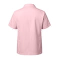 thumbnail image 5 of TrendOFT Mens Suit Sets Casual Formal Jackets And Shorts Two Piece Blazer Set Wedding Party Business Wear Pink XXL, 5 of 7