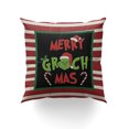 thumbnail image 2 of Funda de almohada navideña de Grinch de 18 x 18 pulgadas, funda de almohada navideña, decoración de ambiente festivo de invierno, regalo de Navidad, 2 of 6