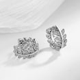 thumbnail image 2 of Vireellx Diamond Earrings for Women Leaf Ear Buckle Leaf Jewelry for Her Birthday Christmas Gift, 2 of 13