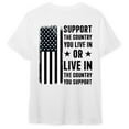 thumbnail image 4 of FLAGWIX Patriotic American Gifts - Support The Country You Live In, 4th Of July Gifts - Mens Shirts, 4 of 6