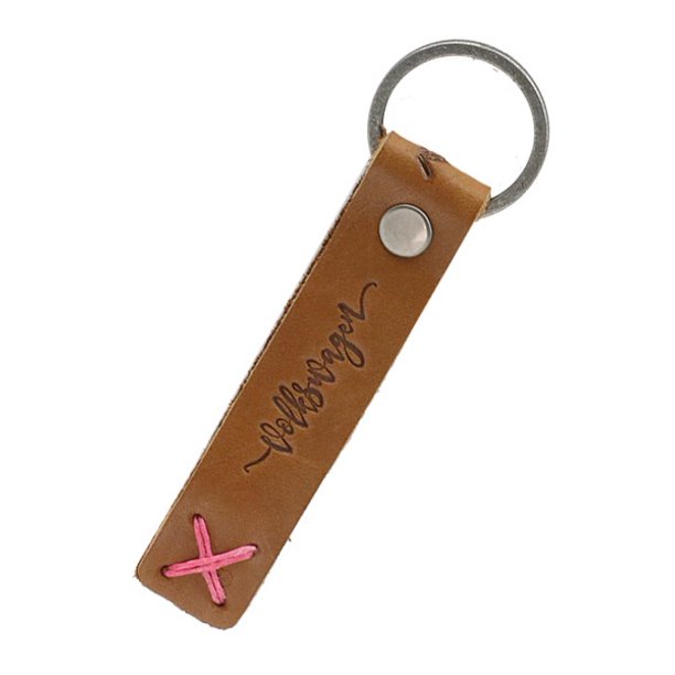 Volkswagen VW Volkswagen Leather Keychain