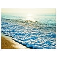 thumbnail image 2 of Bright Blue Tranquilly Seashore - Photo de Plage Impression sur Toile, 2 of 3
