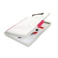 thumbnail image 2 of Dexas Slimcase 2 Storage Clipboard with Side Opening, Natural Glitter with Pink Binding, 2 of 7