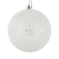 thumbnail image 1 of Vickerman N184011 Boule Blanche Pailletée Claire 3 Po. 12 par Sac, 1 of 1