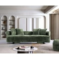 thumbnail image 2 of Manhattan Comfort Verandah XL Sofa with Solid Wood Frame in Olive Green, 2 of 14