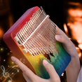 thumbnail image 1 of Thumb harp Carlinba five finger harp 17 tone beginner finger, 1 of 5