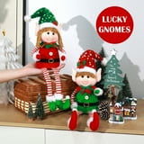 Ayieyill 2Pk Christmas Elf Plush Dolls, 20" Boy & Girl Elves, Holiday ...